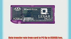 Lexar Media 256 MB Memory Stick (MS256-281)