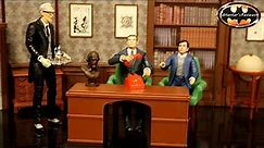McFarlane Wayne Manor Library 1966 Batman Classic TV Series Diorama Playset Action Figure Review