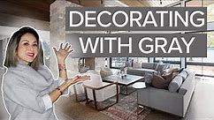 How to Update Gray in Your Home - Decorating with Gray