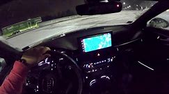 2022 Audi S4 Snow Driving Impressions - POV Winter Night Drive