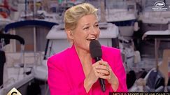 "C'est pas passé loin" : Anne-Élisabeth Lemoine frôle la catastrophe en direct dans C à Vous à Cannes