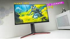 LG 24GN650 Ultragear 24" 1080P 144Hz 1MS IPS Gaming Monitor Review - Value For Money Monitor