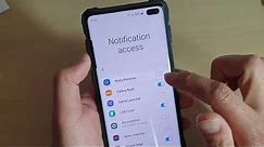 Galaxy S10 / S10+: How to Manage App's Special Access Permissions