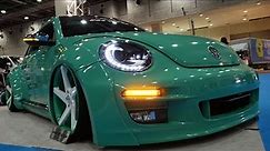 (4K)Alpil Volkswagen Beetle RSR US model フォルクスワーゲン ザ・ビートル USモデル - 大阪モーターショー2015