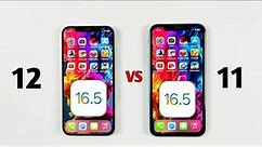 iPhone 12 Vs iPhone 11 - SPEED TEST in 2023 (iOS 16.5)