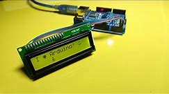 Arduino i2c lcd display|how to connect i2c lcd with arduino uno