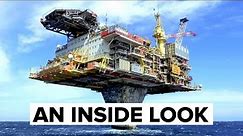 Life INSIDE The World's BIGGEST Offshore Oil Rig