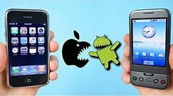First iPhone vs First Android Phone! (iOS 1.0 vs Android 1.0)