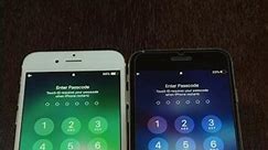 iPhone 6 vs iPhone 6s boot up test #shorts #iphone6 #ios12 #iphone6s #ios13