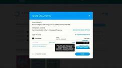 How to share documents from dotloop