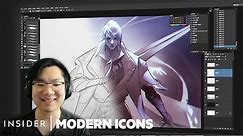 How League Of Legends Champions Are Illustrated | Modern Icons