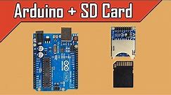 SD Card Arduino | SD Card With Arduino