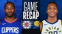Game Recap: Clippers 151, Pacers 127