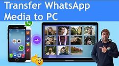 How to Transfer WhatsApp Media to PC | Mac to Windows