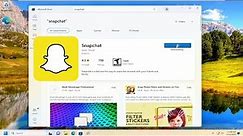 How to Download and Install Snapchat App in Windows 11/10 PC [Guide]