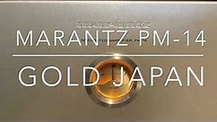 Marantz PM-14 Gold Japan