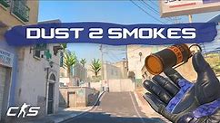 CS2 Dust 2 - EVERY T-Side Smoke in 3 MINUTES!
