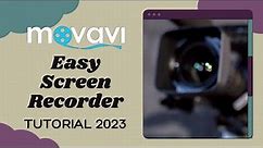 Movavi Screen Recorder Tutorial 2023 #movavi #screenrecorder