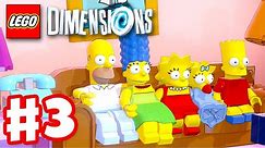 LEGO Dimensions - Gameplay Walkthrough Part 3 - The Simpsons! (PS4, Xbox One)