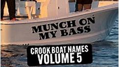 Crook Boat Names - Voume 5