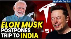 Elon Musk postpones trip to India, cites ‘very heavy Tesla obligations’ - Oneindia