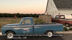 Oregon Maker Stories 3: MAC Sign Painting for Pendleton