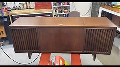 Restoring a 1966 RCA "Annapolis" Stereo Console with the RP-218 Record Player.