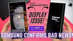 The UGLY Truth About Galaxy S24 Ultra Display Issues!