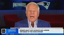 Patriots to honor Tom Brady at Gillette Stadium