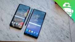 Samsung Galaxy Note 8 vs Galaxy S8 - Quick Look