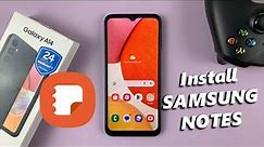 How To Install Samsung Notes App On Samsung Galaxy A14