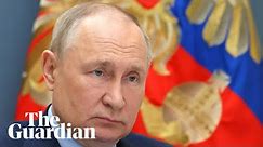 Russia never refused peace talks with Ukraine, says Putin – video