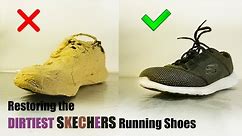 Restoring the DIRTIEST SKECHERS Running Shoes