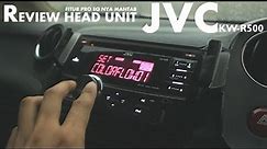 jvc kw r500 head unit review