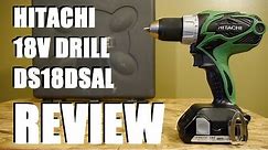 Hitachi 18V DS18DSAL Lithium Ion Drill REVIEW