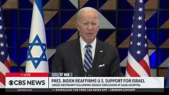 Biden leaves Israel after warning Israelis not to be consumed by rage after Hamas attack