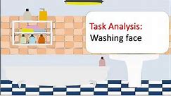 TASK ANALYSIS: Step by step procedure for specials Kids: Washing face