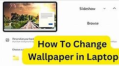 How To Change Your Wallpaper | Windows 11