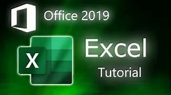 Microsoft Excel 2019 - Full Tutorial for Beginners in 17 MINUTES!