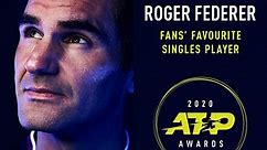 Roger Federer Wins 2020 Fans' Favourite Award