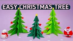 Origami Christmas Tree | Superb Christmas Tree Making Idea with Paper (Easy)
