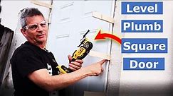 Installing an Exterior Door Perfectly - The Right Way