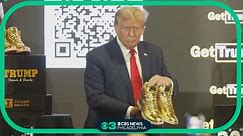 At Sneaker Con Philadelphia, Donald Trump unveils new shoe line