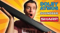 SHARP HT-SBW800 5.1.2 Review - BEST Affordable DOLBY ATMOS SOUNDBAR 2020!
