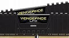 Corsair VENGEANCE LPX DDR4 RAM 32GB (2x16GB) 3600MHz CL18 Intel XMP 2.0 Computer Memory - Black (CMK32GX4M2D3600C18)