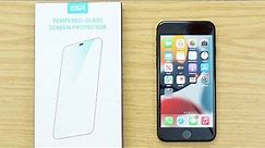 iPhone SE tempered glass screen protector