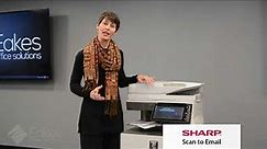 Scan to Email - Sharp MFP Training