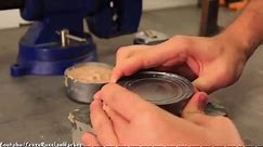 Russian survivalists show how to get into tin without opener