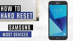 How to Restore Any Samsung Phone to Factory Settings - Hard Reset