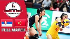 Serbia 🆚 China - Full Match | Women’s Volleyball World Cup 2019